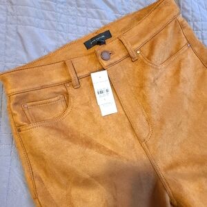 Ann Taylor soft suede camel woman's pants